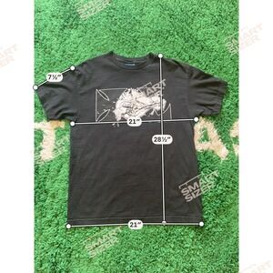 X-Large Apefunk Rick Graphic Tee Black Vintage 2002 Streetwear Shirt Mens L